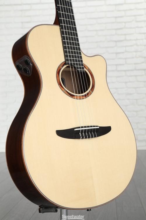 Yamaha NTX5 Nylon String Acoustic/Electric Classical Guitar - Natural