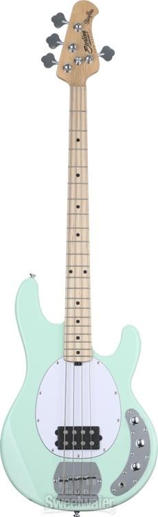 Sterling By Music Man StingRay RAY4 Bass Guitar - Mint Green