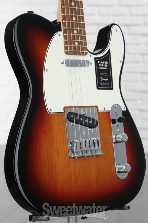 Fender Player Telecaster - 3-Tone Sunburst with Pau Ferro