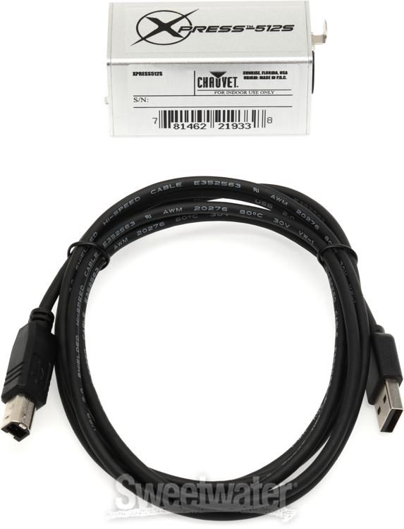 Chauvet Dj Xpress 512s 512 Ch Usb Dmx Interface Sweetwater