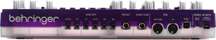 Behringer RD-6-GP Analog Drum Machine - Purple Translucent 