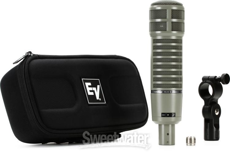 Electro-Voice RE20 Dynamic Broadcast Microphone with Variable-D 