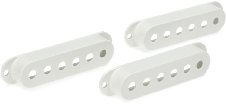 fender noiseless pickup covers white