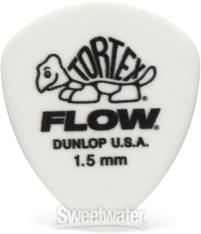 Dunlop 558P150 Médiators Tortex Flow Standard 1,50mm sachet de 12