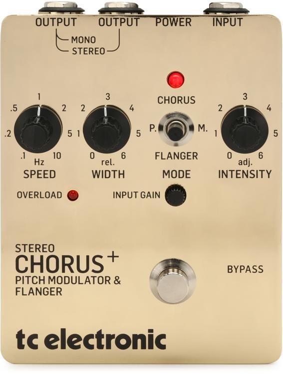 TC Electronic SCF Gold Stereo Chorus Flanger - 45th Anniversary