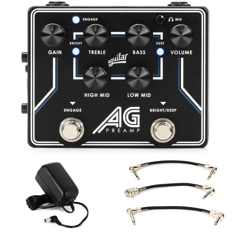 Aguilar AG Preamp/Direct Box Cable Bundle | Sweetwater