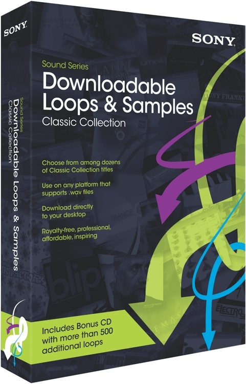 Sony Sound Series Downloadable Loops & Samples - Classic Collection