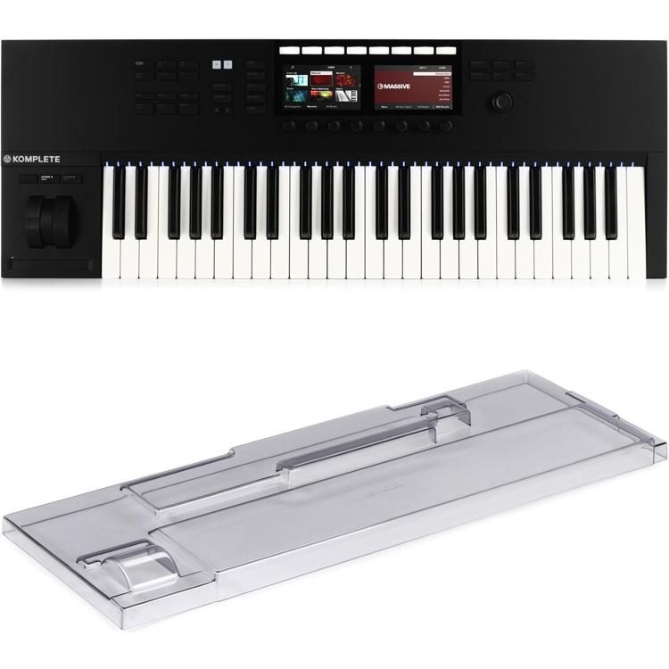 Native Instruments Komplete Kontrol S49 Smart Keyboard Controller with  Decksaver Cover Sweetwater