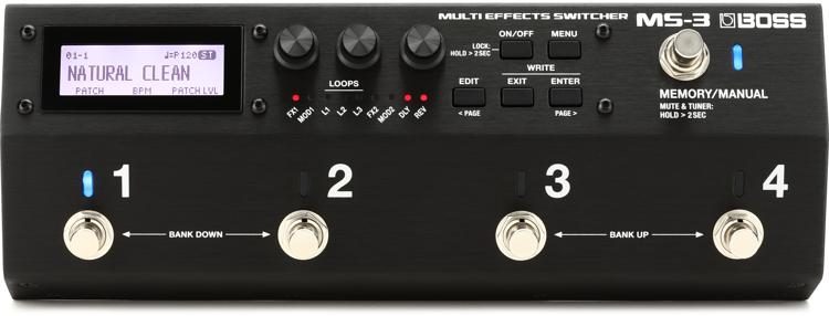 BOSS MS-3 Multi Effects Switcher-