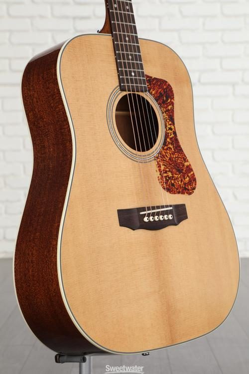 Guild D-140 Acoustic Guitar - Natural | Sweetwater