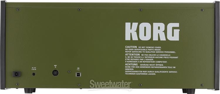 Korg Ms Fs Full Size Ms Synthesizer Green Sweetwater