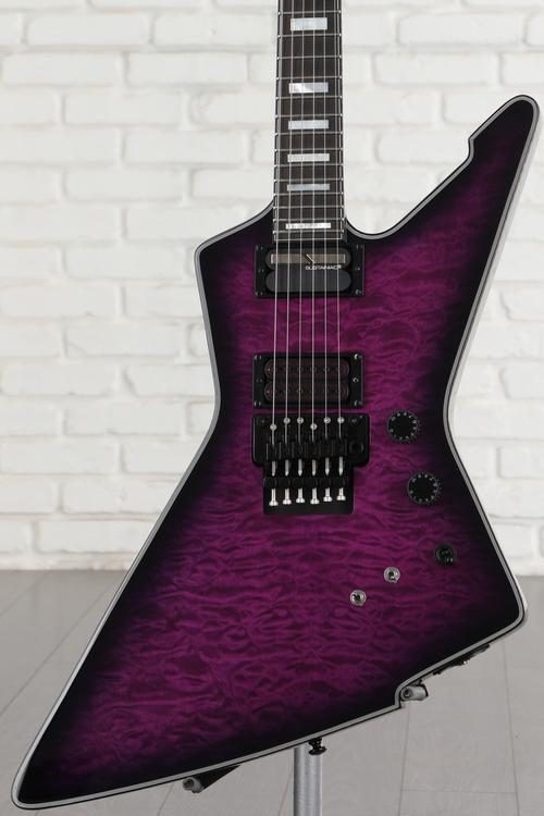 Schecter E-1 FR S Special Edition Electric Guitar - Trans Purple Burst ...