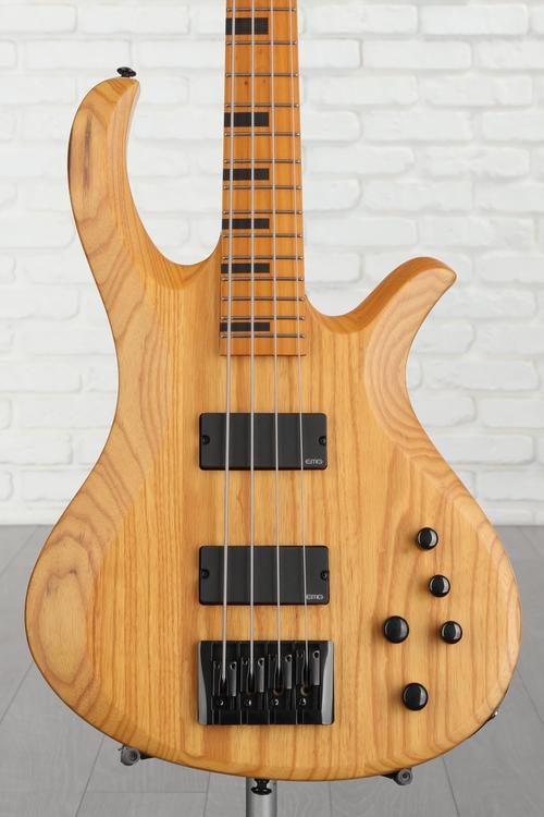 Schecter Session Riot-4 Bass Guitar - Aged Natural Satin | Sweetwater