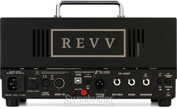 revv d20 amp head bk