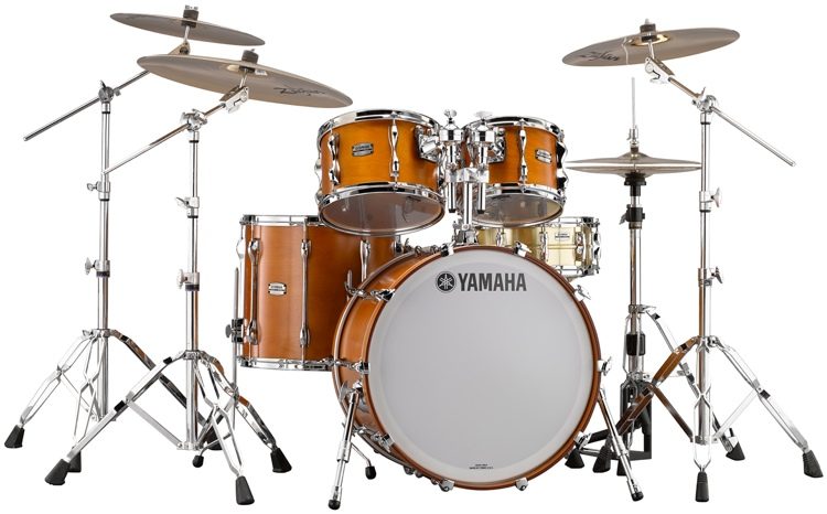 uitsterven Aanzetten Kinderrijmpjes Yamaha Recording Custom 4-piece Shell Pack with 22" Bass Drum - Real Wood |  Sweetwater