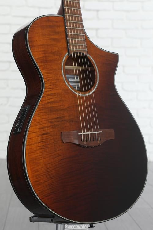 Ibanez AEWC32FM-RSF Red Sunset Fade | MUSIC STORE Professional