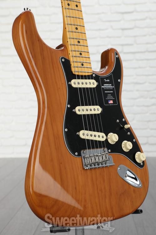 fender american professional ii stratocaster rw roasted pine