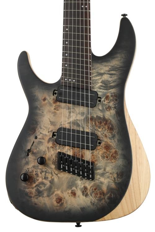 schecter reaper 7 multiscale left handed