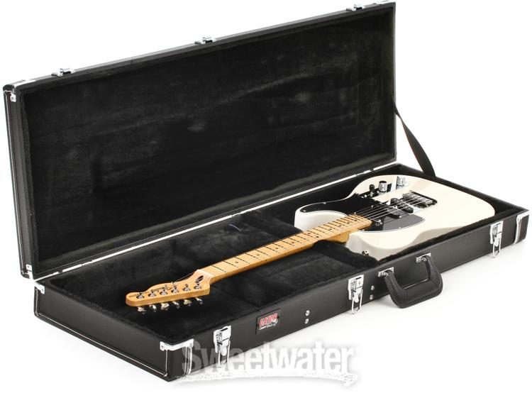 Gator Deluxe Wood Case - Double-cutaway Electric Guitar, Black 