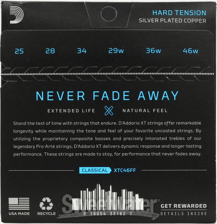D’Addario XT Dynacore Tension XTC46FF Classical Hard Strings