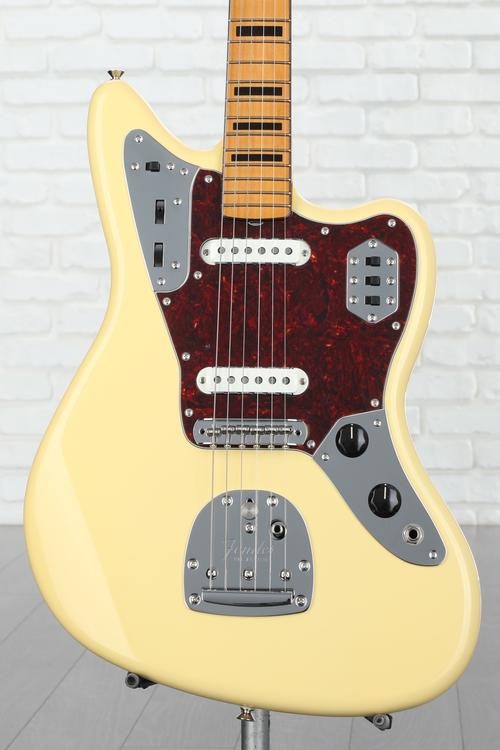 Fender Vintera II '70s Jaguar Electric Guitar - Vintage White