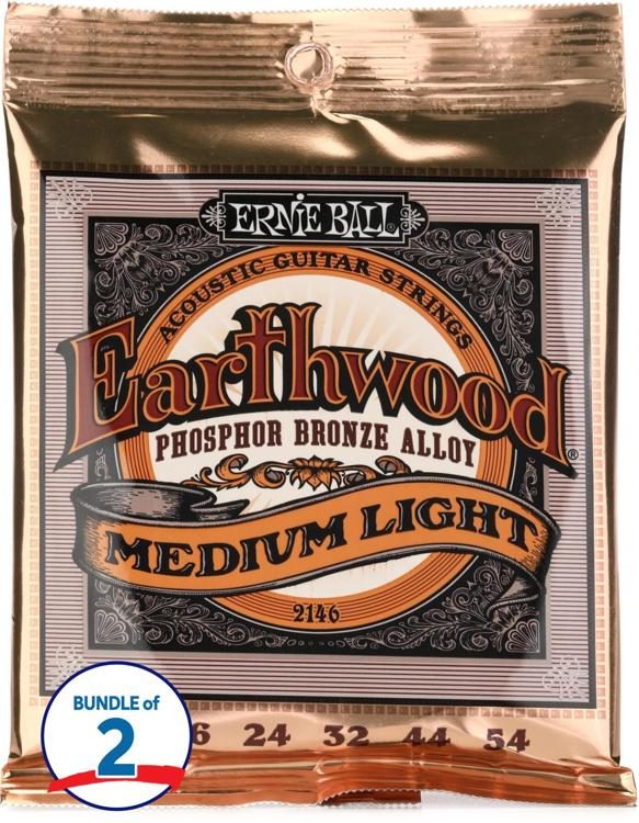 earthwood phosphor bronze medium light