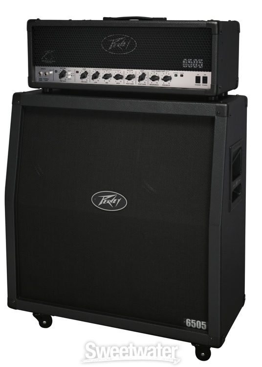 Peavey 6505 Half Stack 120 Watt Head And 4x12 Slant Cabinet