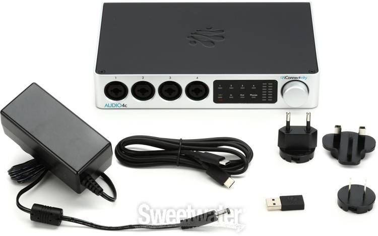 iConnectivity AUDIO4c Dual USB-C Audio and MIDI Interface | Sweetwater