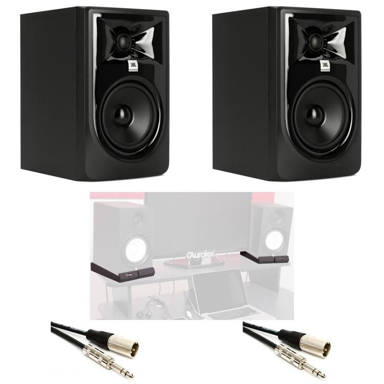 jbl studio monitors pair