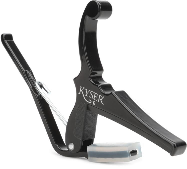Kyser Guitar Quick-Change Capo - Black | Sweetwater