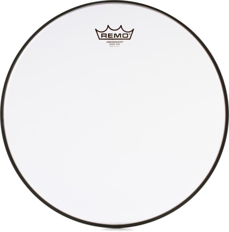 Remo Ambassador Hazy Snare Side Drumhead 14 Inch Sweetwater