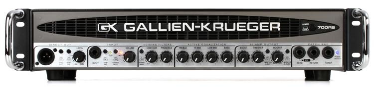 Gallien-Krueger 700RB-II 480+50-Watt Compact Bass Head