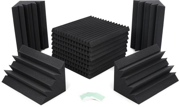 Auralex Studio Starter Kit Acoustical Treatment Package - Charcoal ...