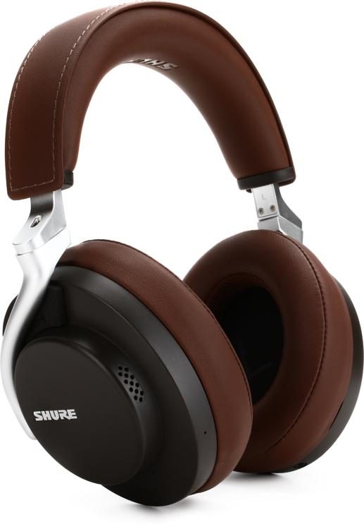 Shure AONIC 50 Premium Wireless Noise-canceling Headphone Brown | Sweetwater