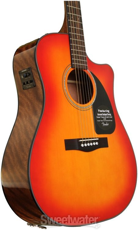 Scared to die Inside Absence Fender CD-60CE - Cherry Sunburst | Sweetwater