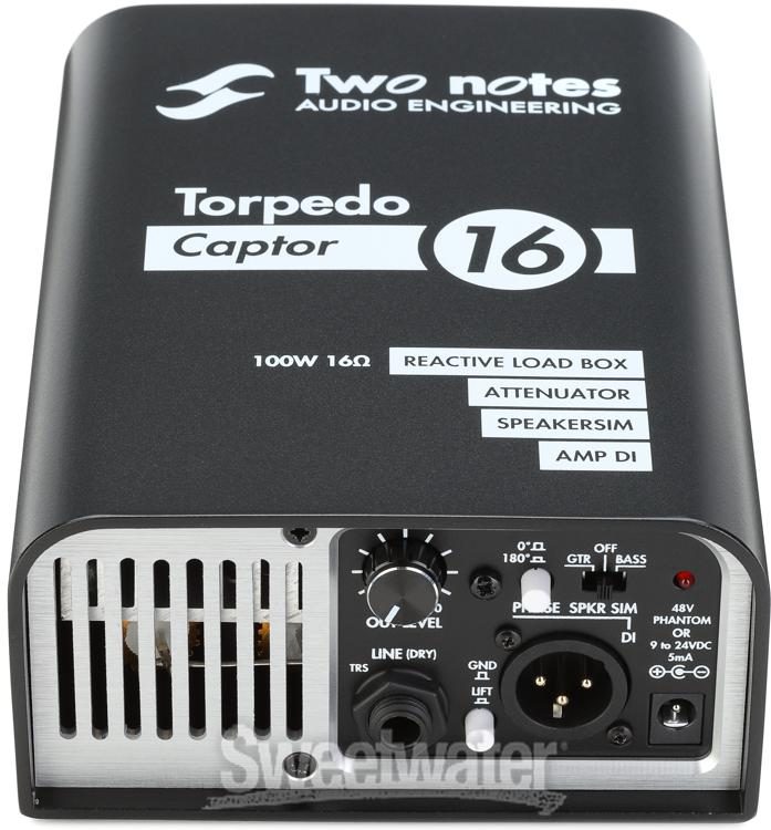 Two Notes Torpedo Captor Reactive Loadbox DI and Attenuator - 16