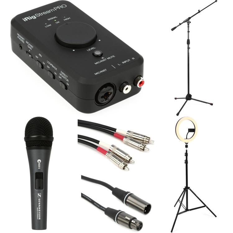 IK Multimedia iRig Stream Pro DJ Steaming Bundle | Sweetwater