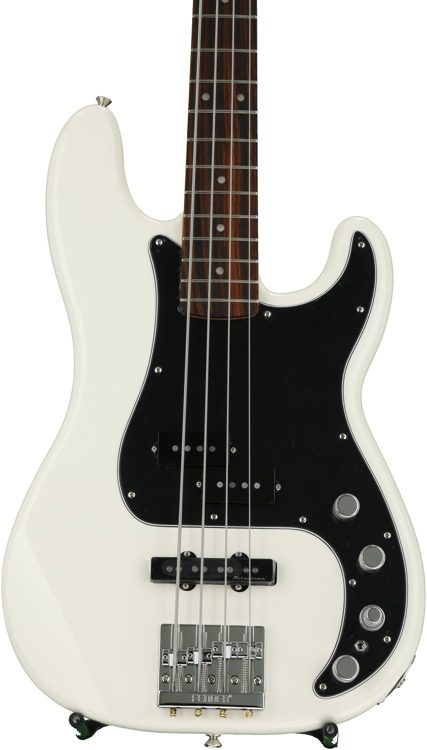 Fender Deluxe Active P Bass Special - Olympic White with Rosewood ...