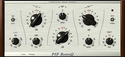 PSP RetroQ Equalizer Plug-in Sweetwater