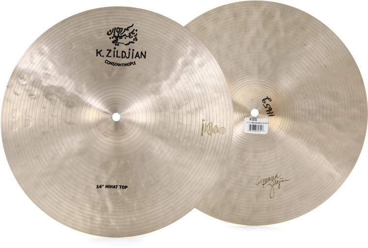 Zildjian 14 inch K Constantinople Hi-hat Cymbals | Sweetwater