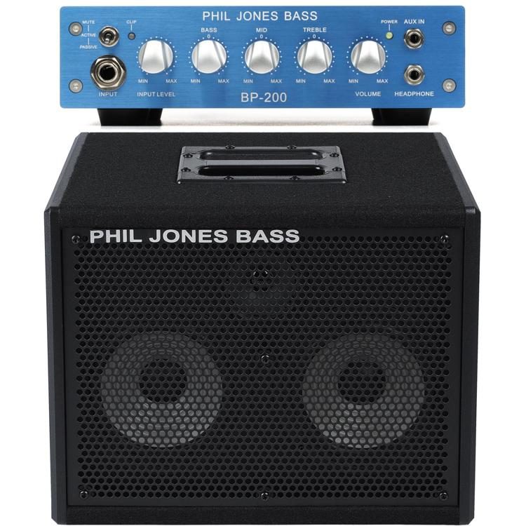 Phil Jones Bass BP-200 200-watt Bass Amplifier Head with 2 x 7