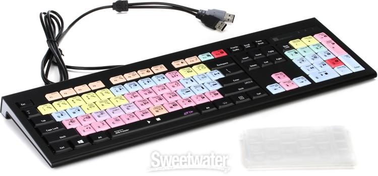 LogicKeyboard Astra PC Backlit Keyboard - Avid Pro Tools | Sweetwater
