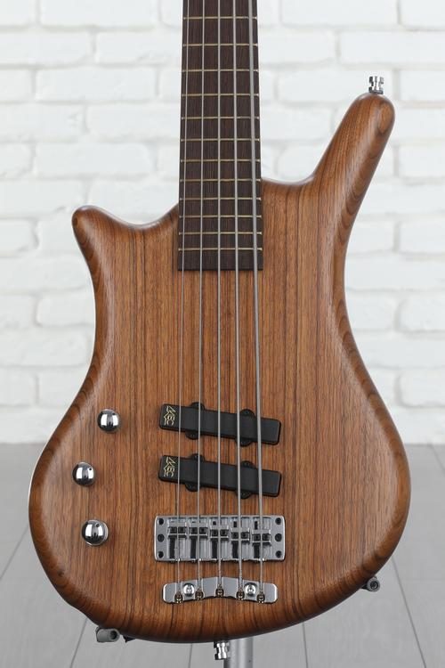 Warwick Pro Series Thumb BO 5-string Left-handed Bass - Natural Satin
