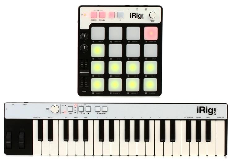 IK Multimedia iRig KEYS + iRig PADS Bundle | Sweetwater