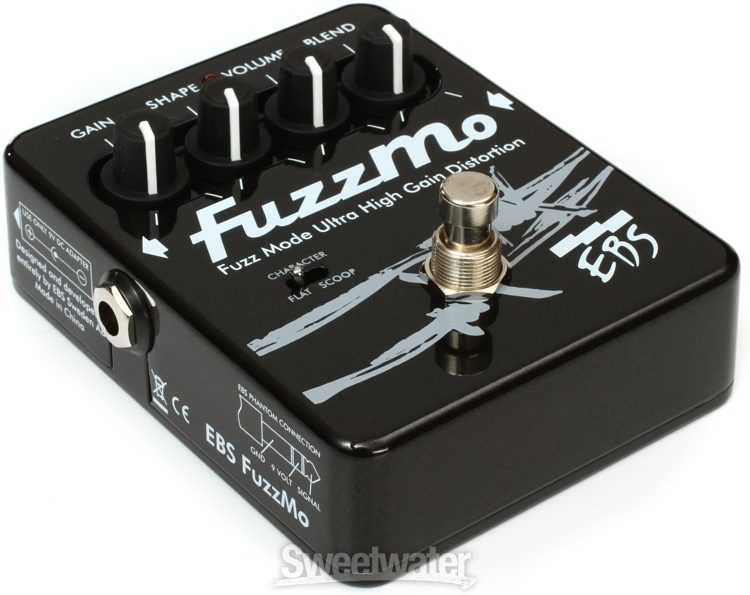 NEW EBS FUZZMO ELECTRIC BASS GUITAR FUZZ TONE EFFECTS PEDAL 