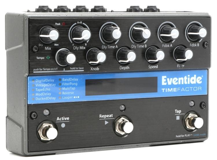 Eventide TimeFactor Delay Effect Pedal Reviews | Sweetwater