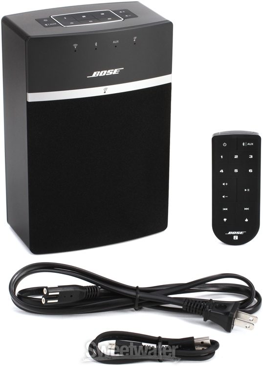 Húmedo Puerto Antagonismo Bose SoundTouch 10 Wireless Music System - Black | Sweetwater
