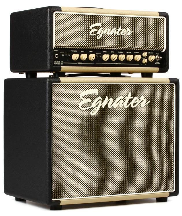 Egnater Rebel 30 Mkii Stack 30 Watt Tube Head With 1x12 Extension