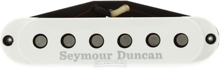 Seymour Duncan SSL-2 Vintage Flat Neck/Bridge Strat Single Coil Pickup -  White