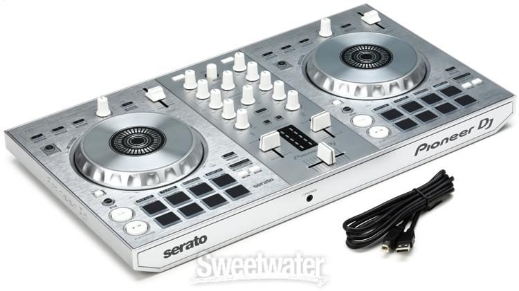 milagro Racional corazón perdido Pioneer DJ DDJ-SB3 Limited Edition Silver 4-deck Serato DJ Controller |  Sweetwater